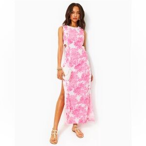 Lilly Pulitzer Palm Beach Anniversary Harlyn Maxi Romper